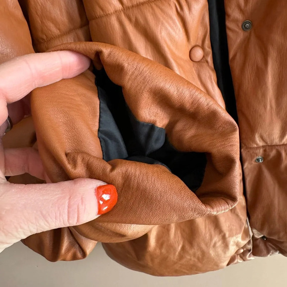 NVLT Vegan Puffer Coat - Picture 9 of 14
